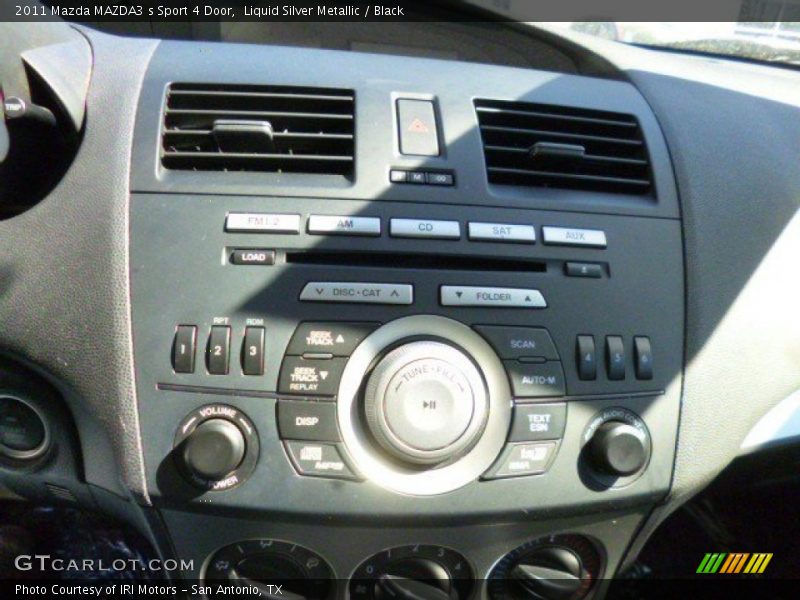Liquid Silver Metallic / Black 2011 Mazda MAZDA3 s Sport 4 Door