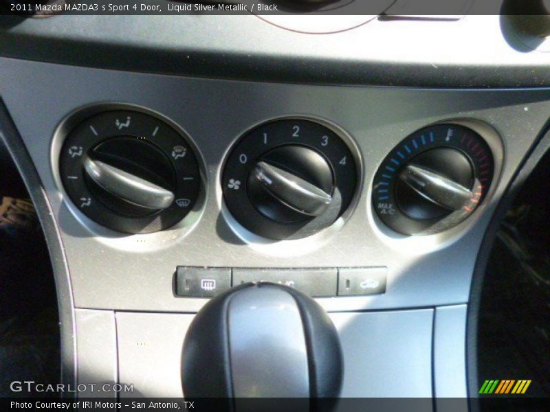 Liquid Silver Metallic / Black 2011 Mazda MAZDA3 s Sport 4 Door