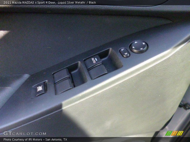 Liquid Silver Metallic / Black 2011 Mazda MAZDA3 s Sport 4 Door