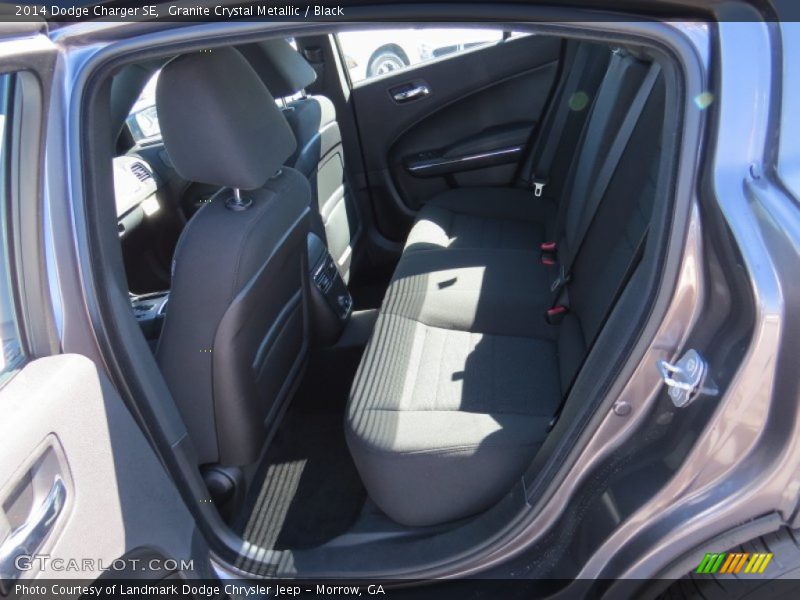 Granite Crystal Metallic / Black 2014 Dodge Charger SE