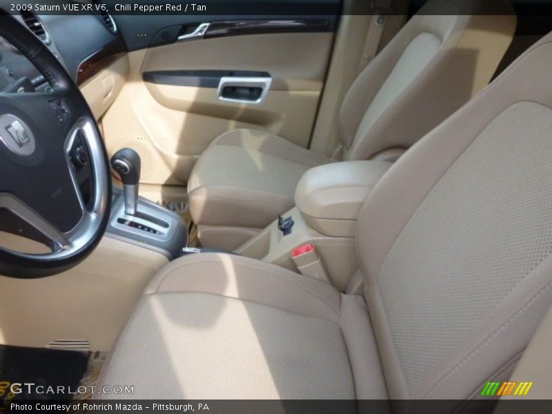 Chili Pepper Red / Tan 2009 Saturn VUE XR V6