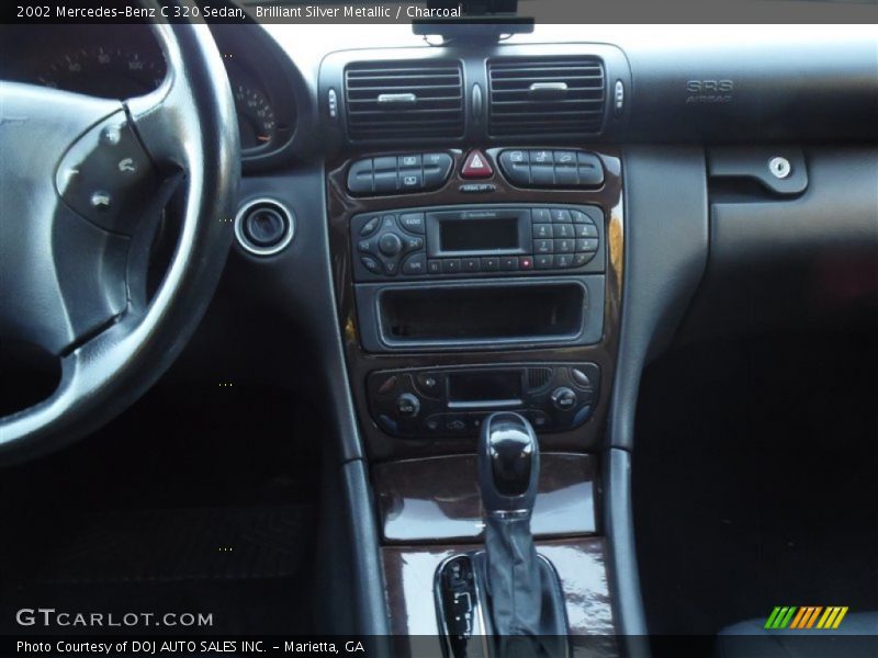 Brilliant Silver Metallic / Charcoal 2002 Mercedes-Benz C 320 Sedan