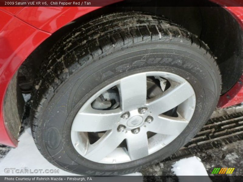 Chili Pepper Red / Tan 2009 Saturn VUE XR V6