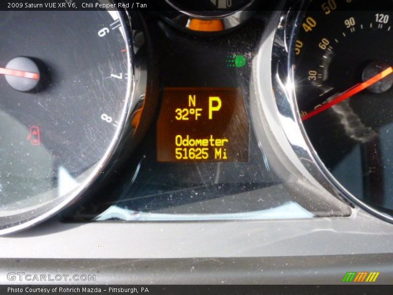 Chili Pepper Red / Tan 2009 Saturn VUE XR V6