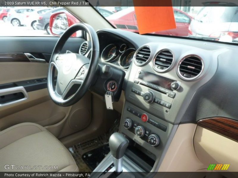 Chili Pepper Red / Tan 2009 Saturn VUE XR V6