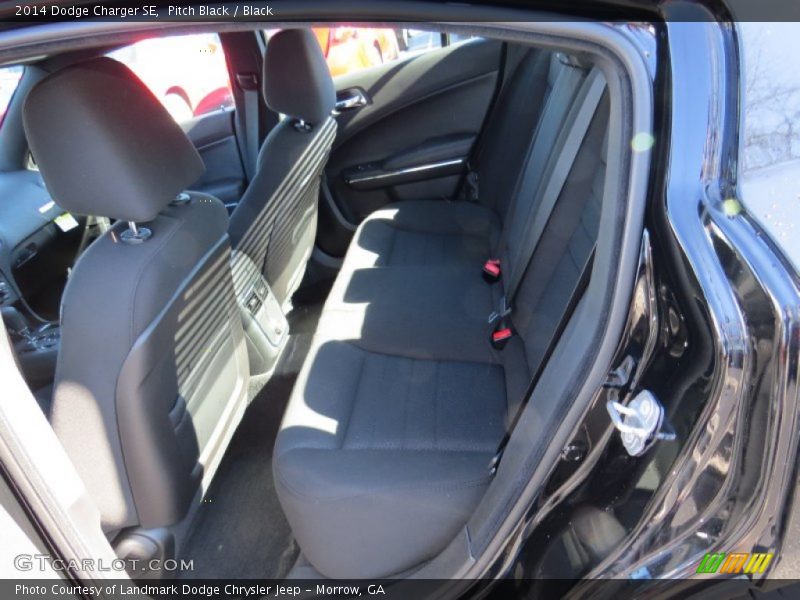 Pitch Black / Black 2014 Dodge Charger SE
