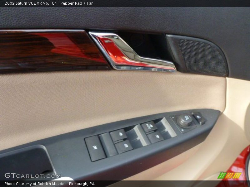 Chili Pepper Red / Tan 2009 Saturn VUE XR V6