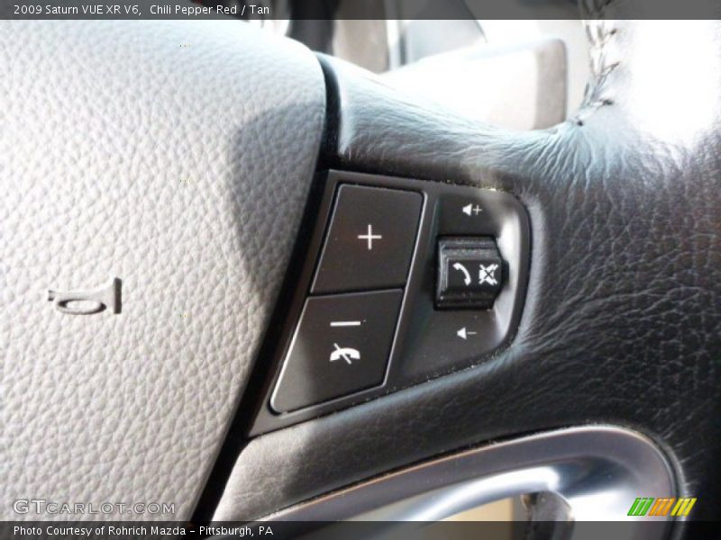 Chili Pepper Red / Tan 2009 Saturn VUE XR V6