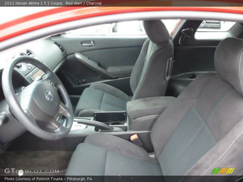 Red Alert / Charcoal 2011 Nissan Altima 2.5 S Coupe