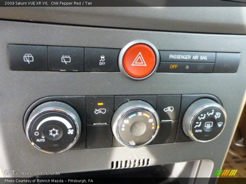 Chili Pepper Red / Tan 2009 Saturn VUE XR V6