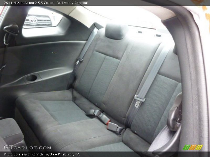 Red Alert / Charcoal 2011 Nissan Altima 2.5 S Coupe