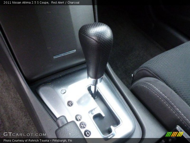 Red Alert / Charcoal 2011 Nissan Altima 2.5 S Coupe