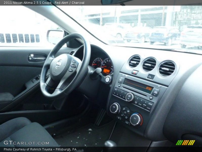 Red Alert / Charcoal 2011 Nissan Altima 2.5 S Coupe