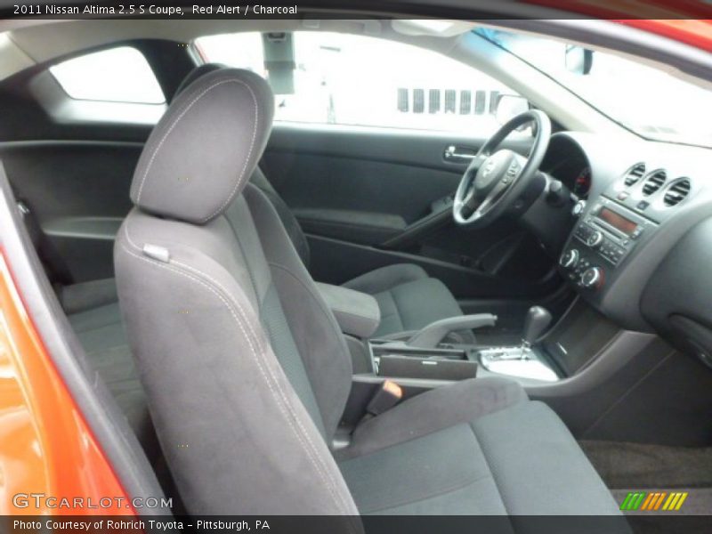 Red Alert / Charcoal 2011 Nissan Altima 2.5 S Coupe