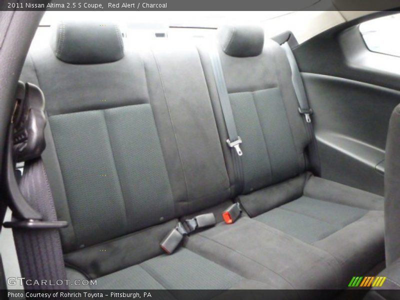 Red Alert / Charcoal 2011 Nissan Altima 2.5 S Coupe