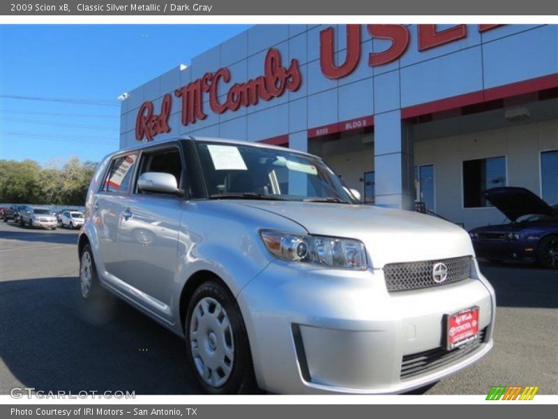 Classic Silver Metallic / Dark Gray 2009 Scion xB