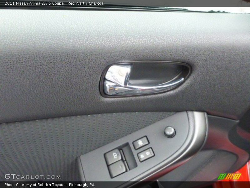 Red Alert / Charcoal 2011 Nissan Altima 2.5 S Coupe