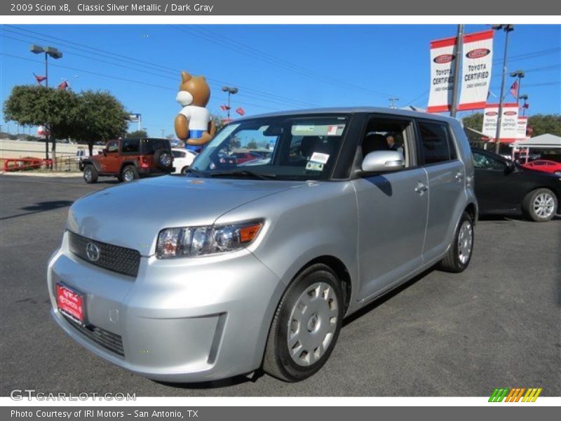Classic Silver Metallic / Dark Gray 2009 Scion xB