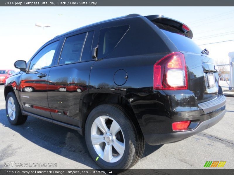 Black / Dark Slate Gray 2014 Jeep Compass Latitude