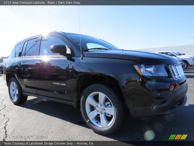 Black / Dark Slate Gray 2014 Jeep Compass Latitude
