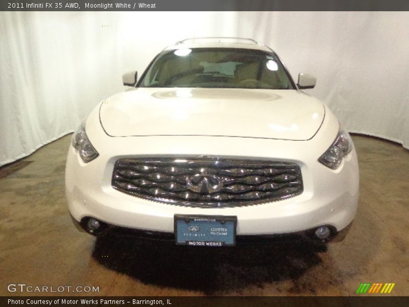 Moonlight White / Wheat 2011 Infiniti FX 35 AWD