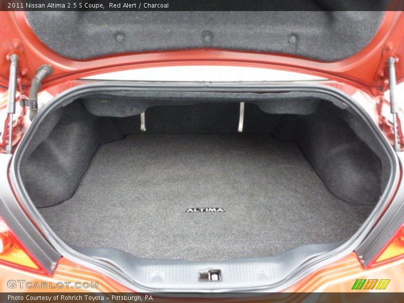 Red Alert / Charcoal 2011 Nissan Altima 2.5 S Coupe
