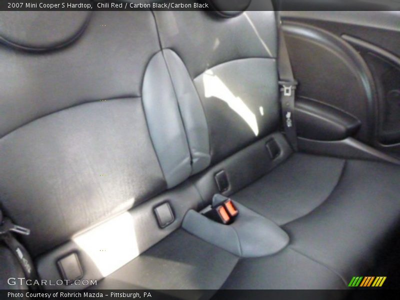 Chili Red / Carbon Black/Carbon Black 2007 Mini Cooper S Hardtop