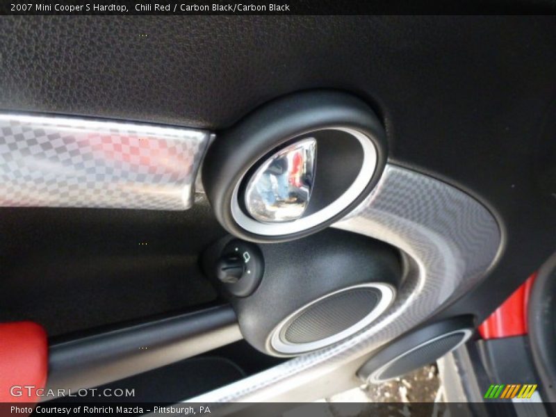 Chili Red / Carbon Black/Carbon Black 2007 Mini Cooper S Hardtop