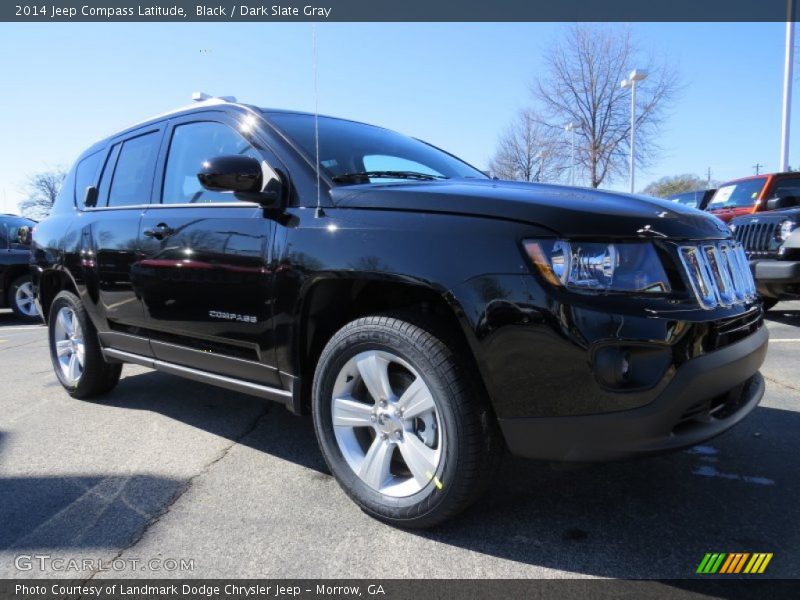 Black / Dark Slate Gray 2014 Jeep Compass Latitude