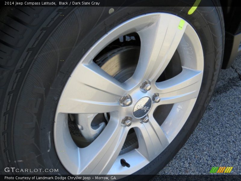 Black / Dark Slate Gray 2014 Jeep Compass Latitude