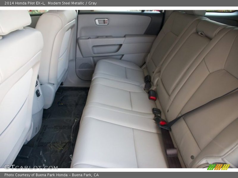 Modern Steel Metallic / Gray 2014 Honda Pilot EX-L