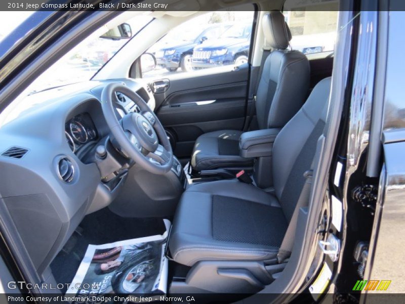 Black / Dark Slate Gray 2014 Jeep Compass Latitude