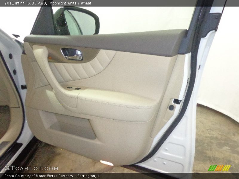 Moonlight White / Wheat 2011 Infiniti FX 35 AWD