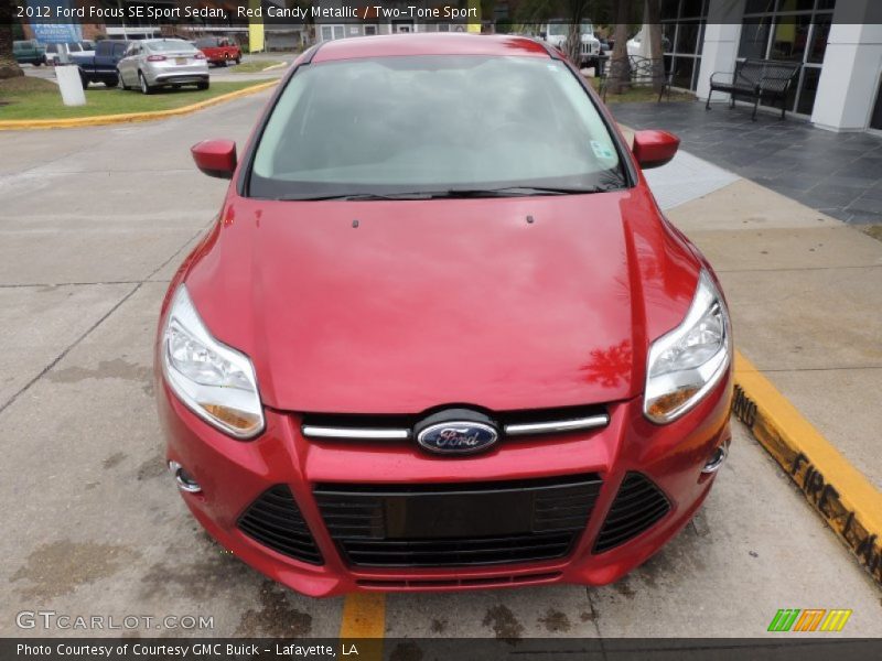 Red Candy Metallic / Two-Tone Sport 2012 Ford Focus SE Sport Sedan