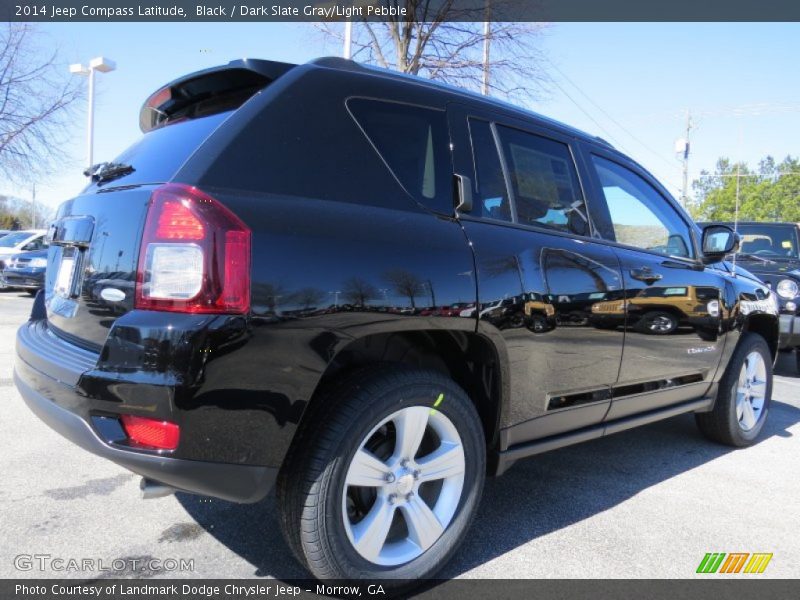 Black / Dark Slate Gray/Light Pebble 2014 Jeep Compass Latitude