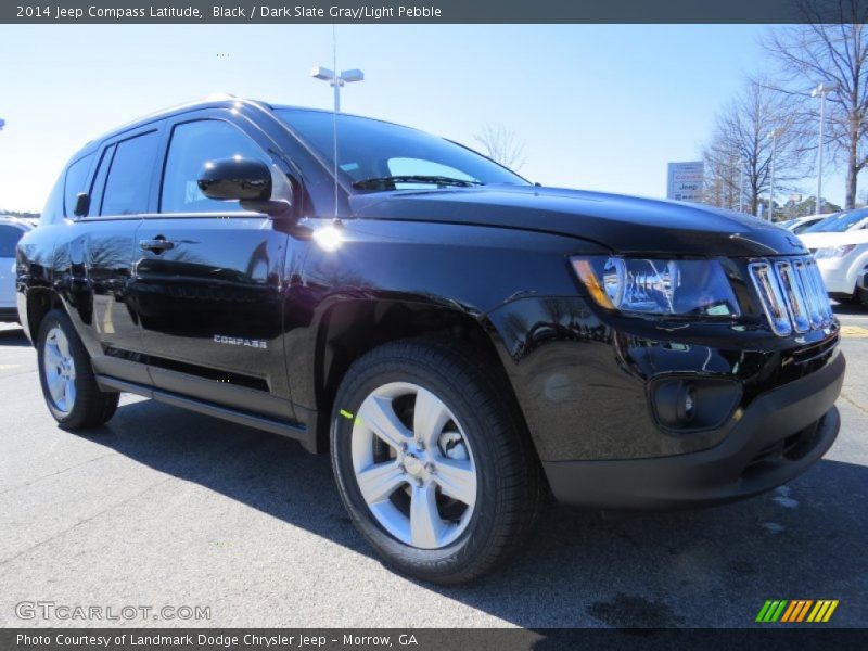 Black / Dark Slate Gray/Light Pebble 2014 Jeep Compass Latitude