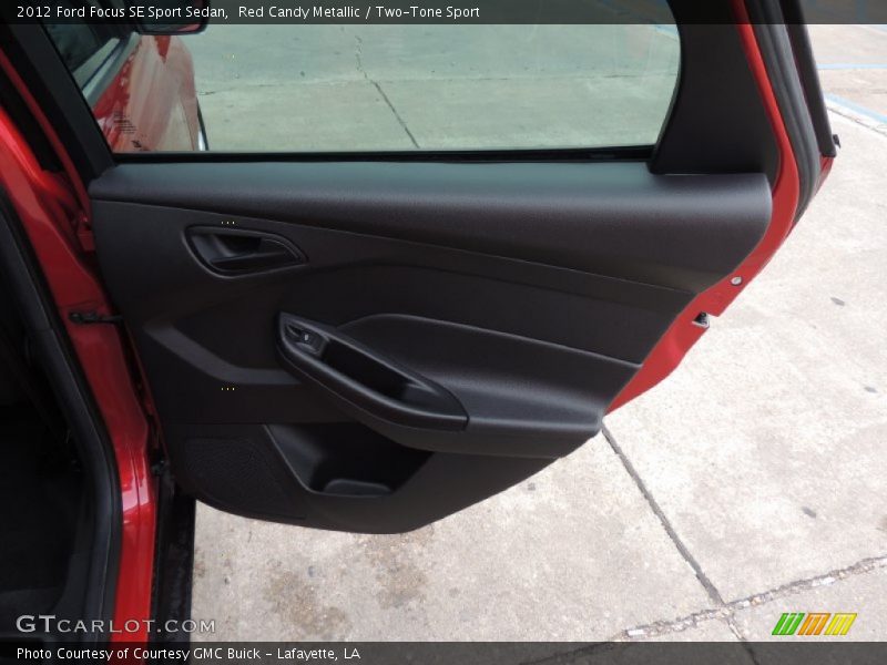 Red Candy Metallic / Two-Tone Sport 2012 Ford Focus SE Sport Sedan