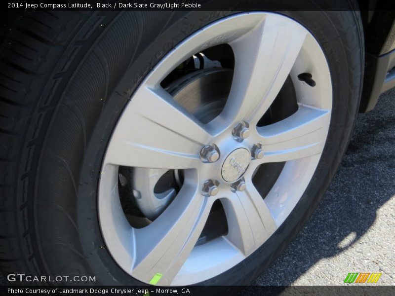 Black / Dark Slate Gray/Light Pebble 2014 Jeep Compass Latitude