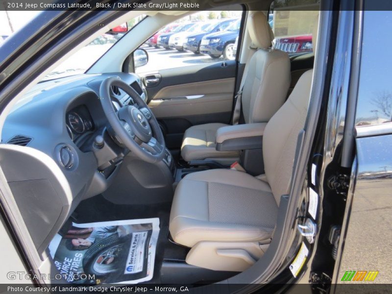 Black / Dark Slate Gray/Light Pebble 2014 Jeep Compass Latitude