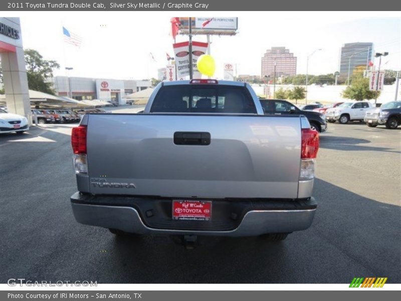 Silver Sky Metallic / Graphite Gray 2011 Toyota Tundra Double Cab