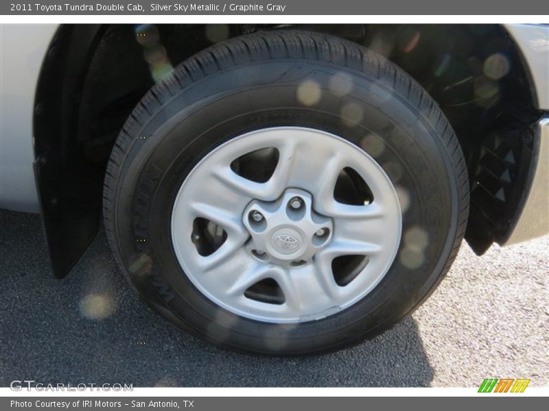 Silver Sky Metallic / Graphite Gray 2011 Toyota Tundra Double Cab