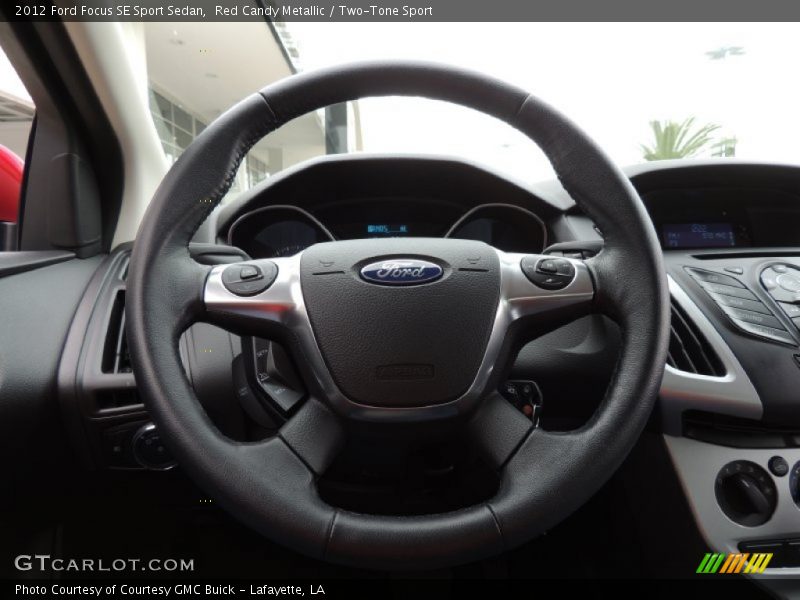 Red Candy Metallic / Two-Tone Sport 2012 Ford Focus SE Sport Sedan