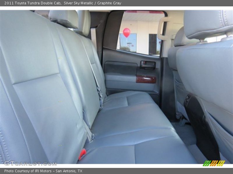 Silver Sky Metallic / Graphite Gray 2011 Toyota Tundra Double Cab