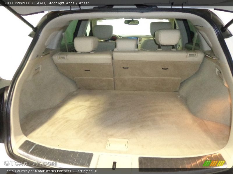Moonlight White / Wheat 2011 Infiniti FX 35 AWD