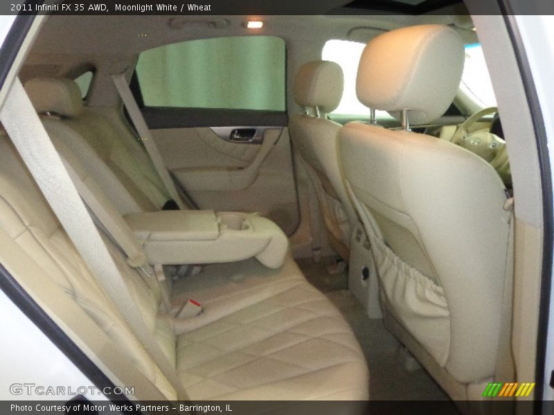 Moonlight White / Wheat 2011 Infiniti FX 35 AWD