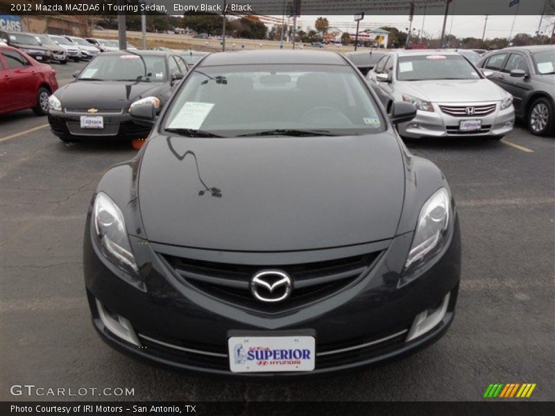 Ebony Black / Black 2012 Mazda MAZDA6 i Touring Sedan