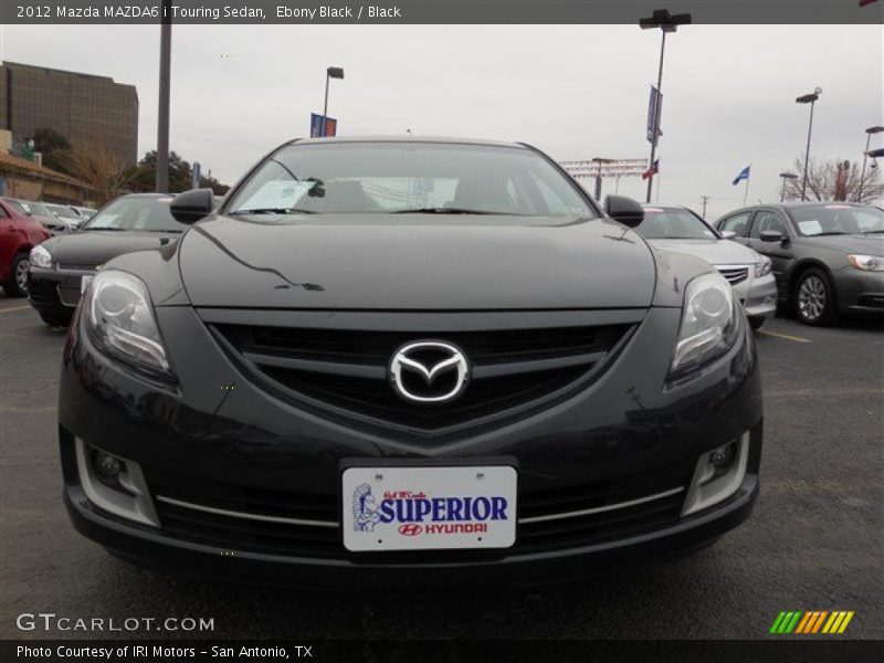 Ebony Black / Black 2012 Mazda MAZDA6 i Touring Sedan