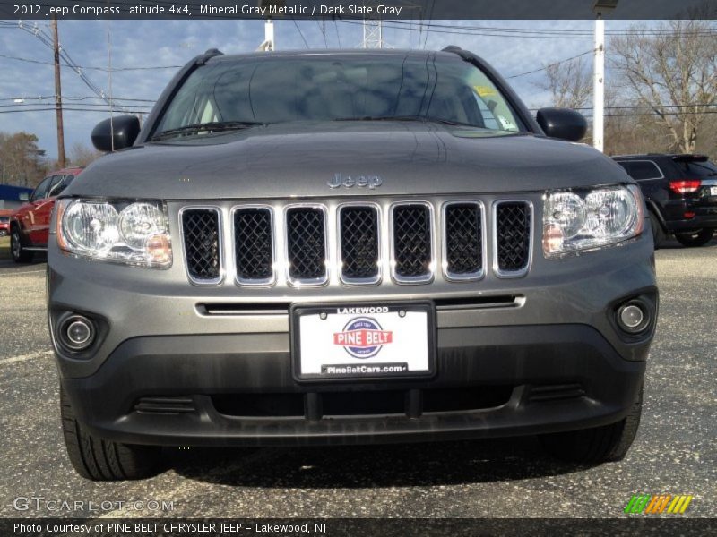 Mineral Gray Metallic / Dark Slate Gray 2012 Jeep Compass Latitude 4x4