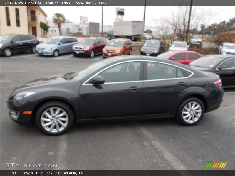 Ebony Black / Black 2012 Mazda MAZDA6 i Touring Sedan