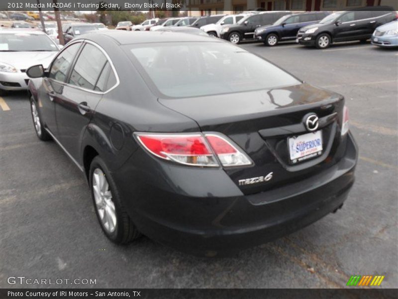 Ebony Black / Black 2012 Mazda MAZDA6 i Touring Sedan